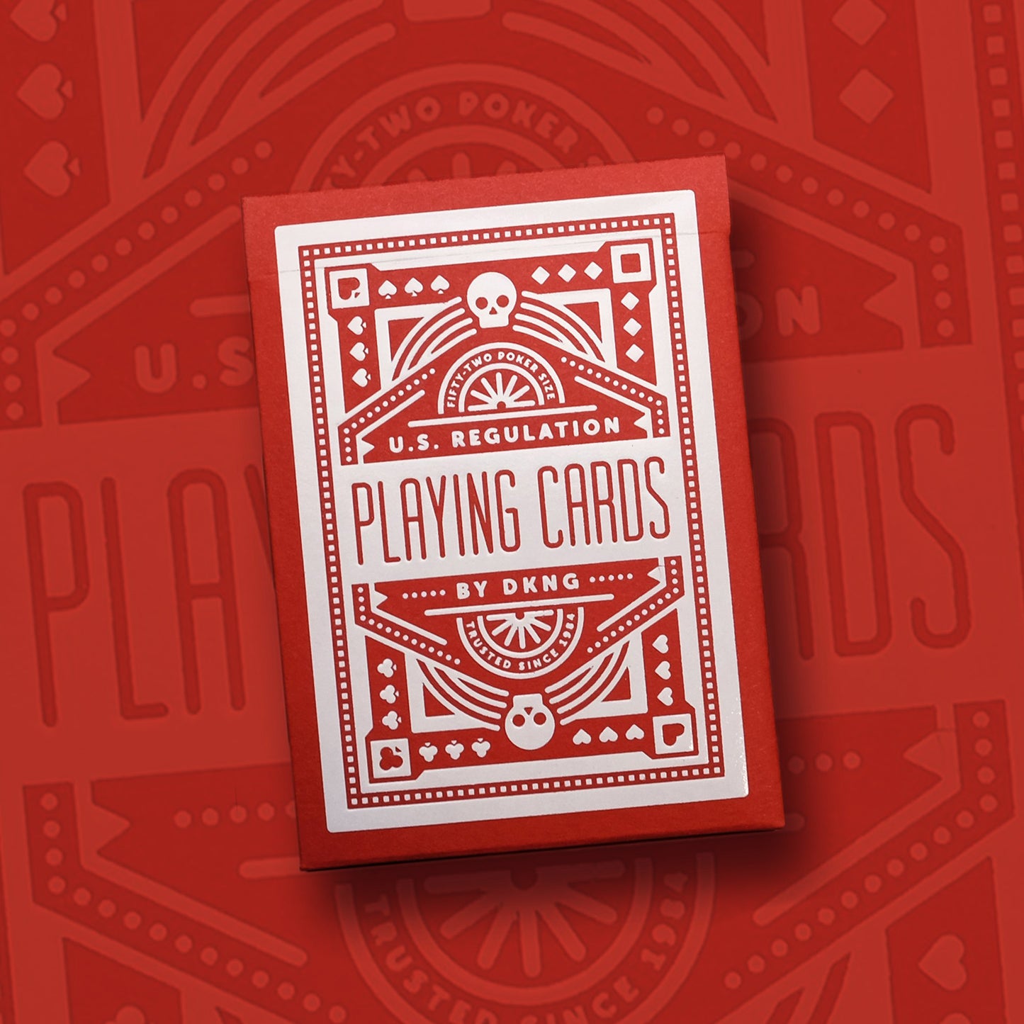 DKNG ‘Red Wheel’ Playing Cards