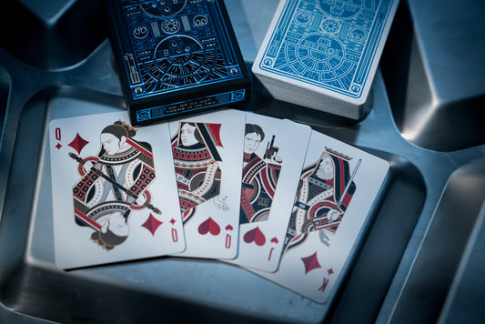 Cartes à jouer Theory11 Star Wars Côté Lumineux (Bleu)
