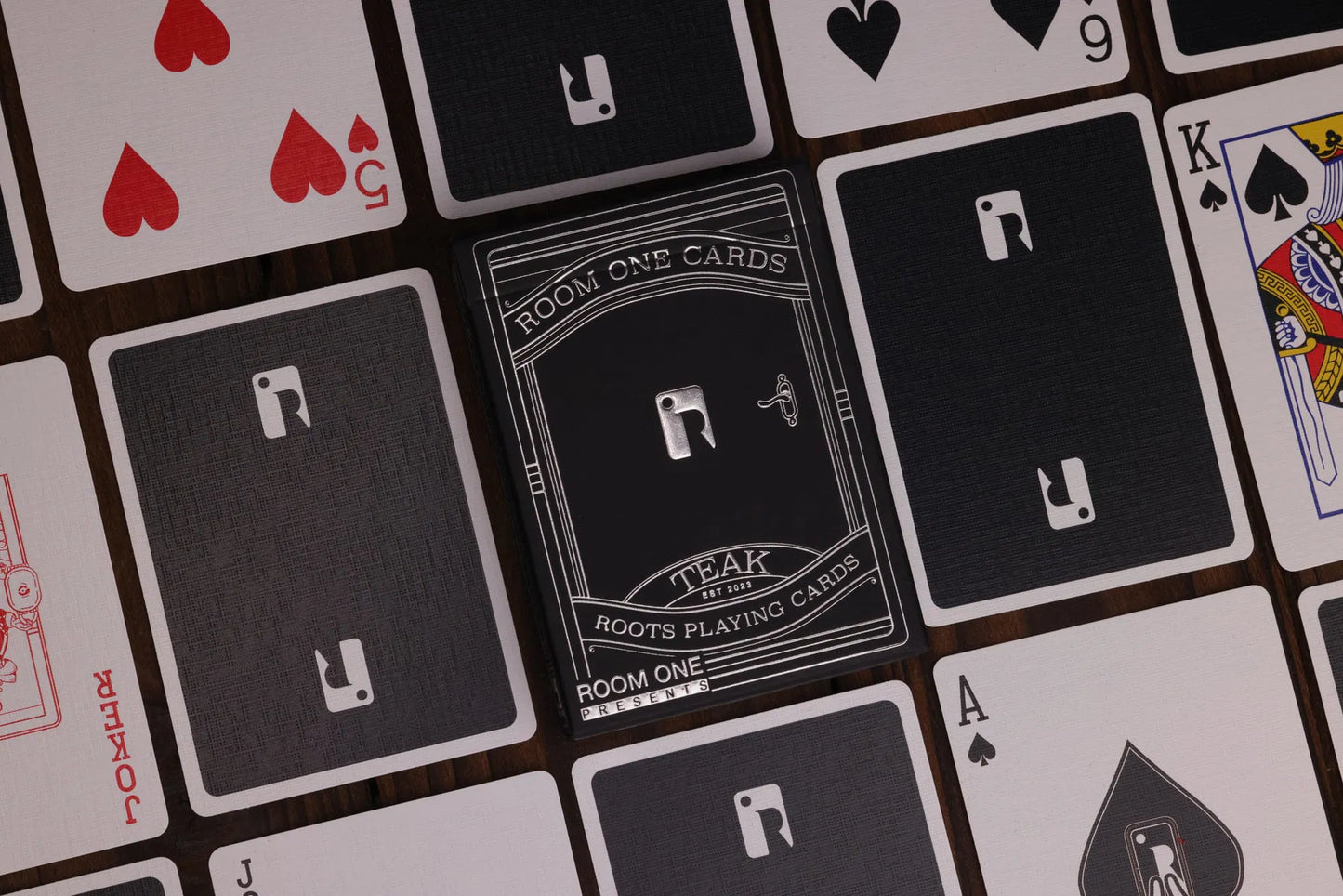 Roots Playing Cards (Teak Edition) By Room One