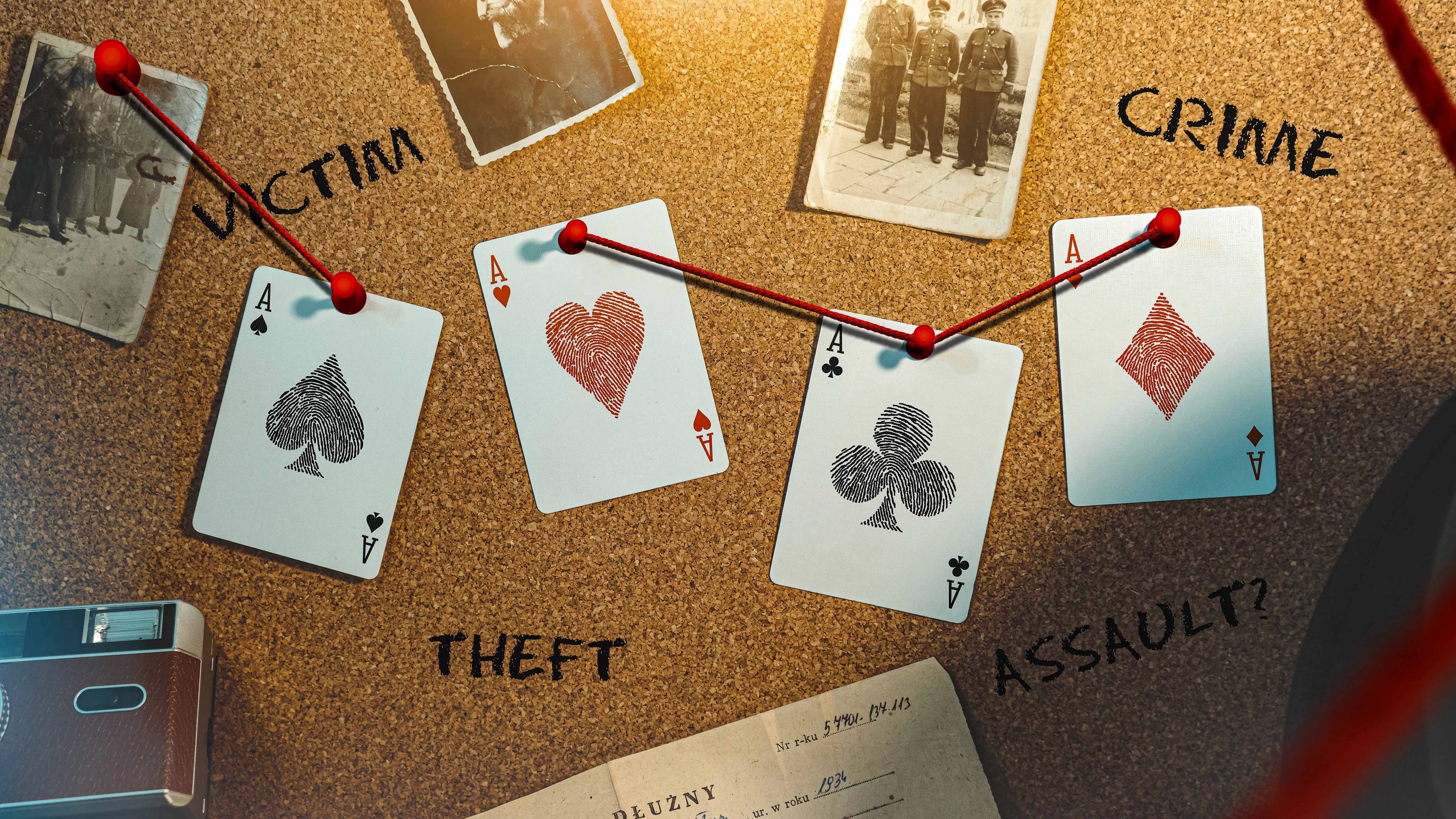 Cold Case (CSI) Playing Cards with Evidence Bag by EmilySleights52