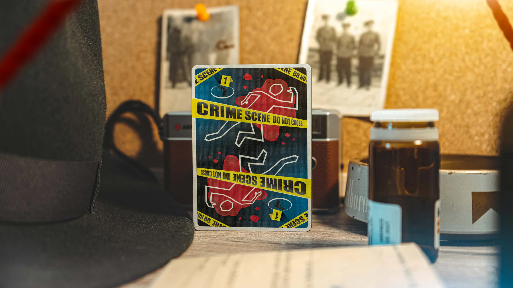 Cold Case (CSI) Playing Cards with Evidence Bag by EmilySleights52