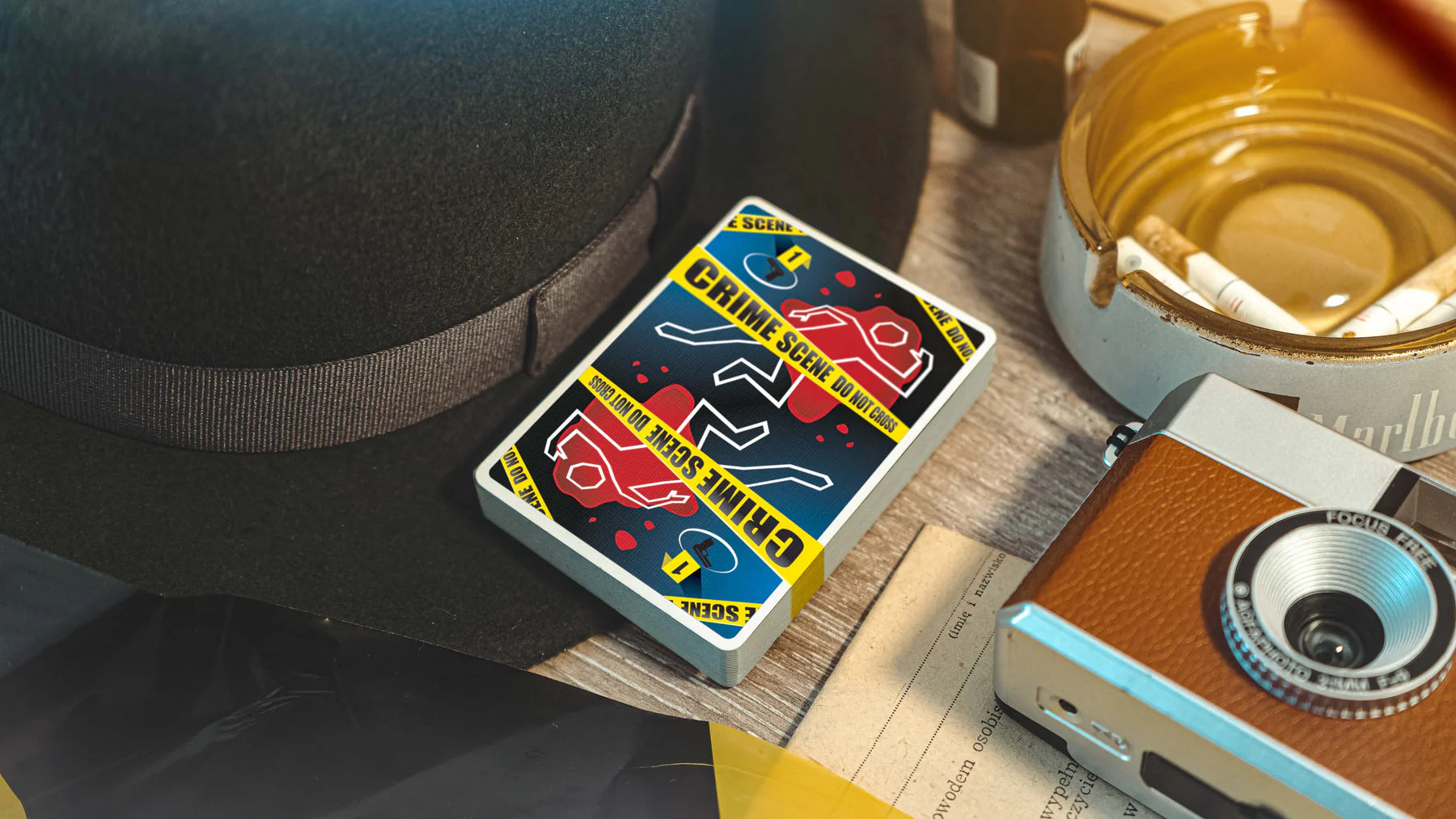 Cold Case (CSI) Playing Cards with Evidence Bag by EmilySleights52