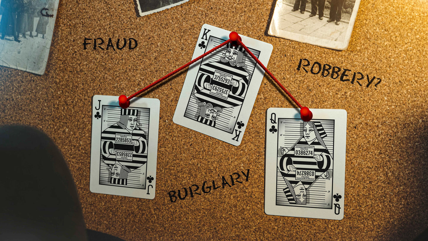 Cold Case (CSI) Playing Cards with Evidence Bag by EmilySleights52