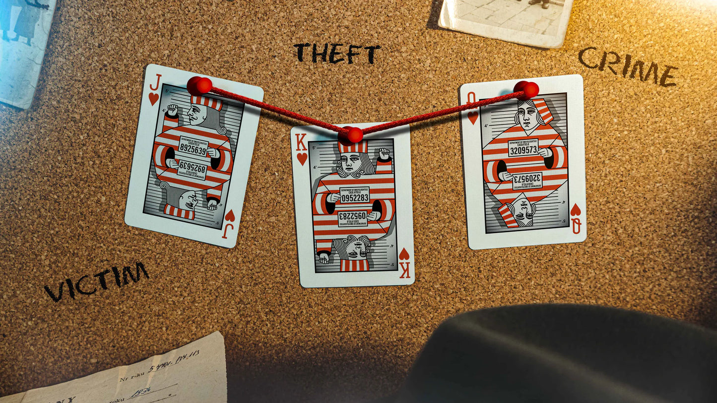 Cold Case (CSI) Playing Cards with Evidence Bag by EmilySleights52