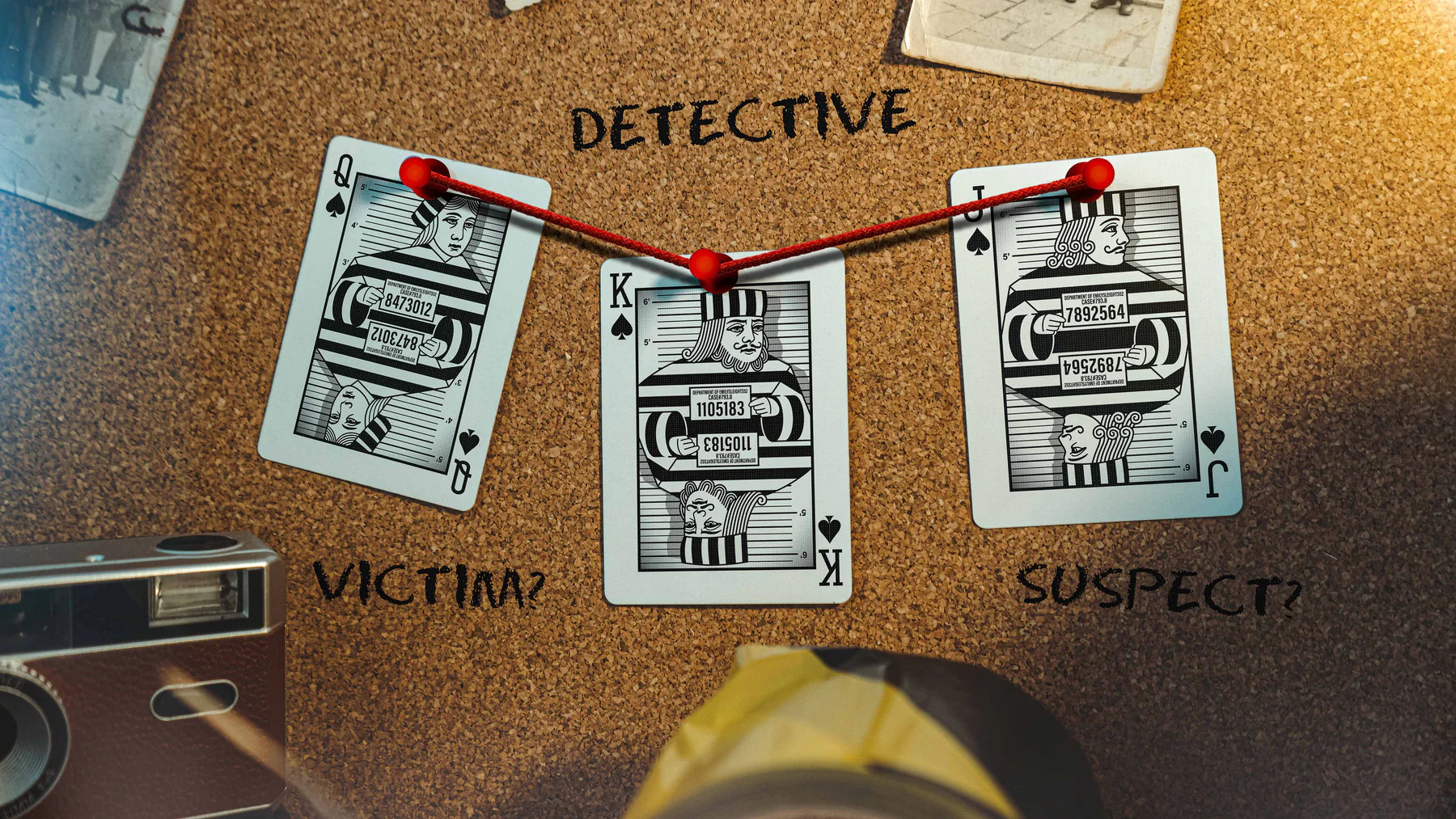 Cold Case (CSI) Playing Cards with Evidence Bag by EmilySleights52