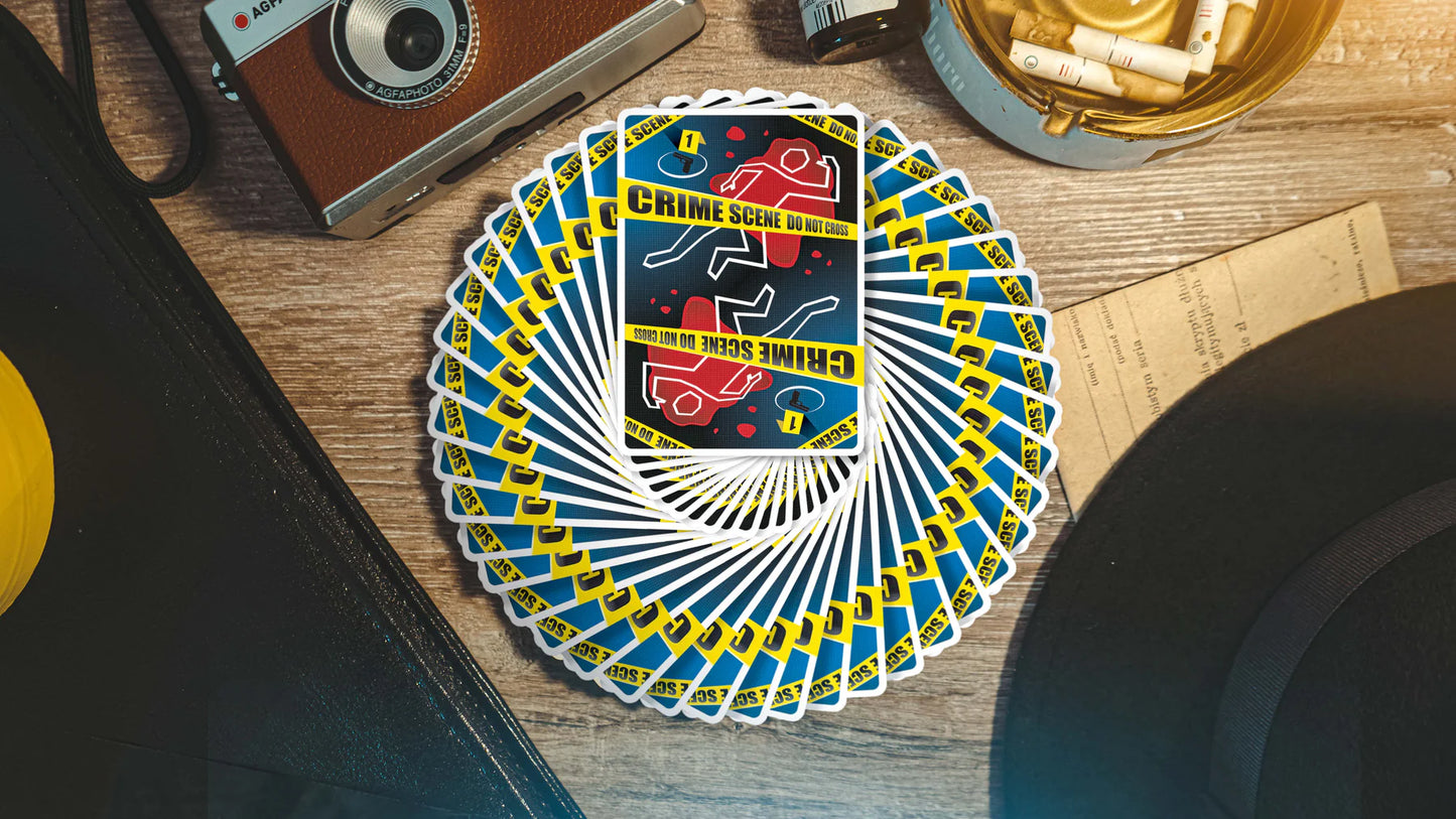 Cold Case (CSI) Playing Cards with Evidence Bag by EmilySleights52