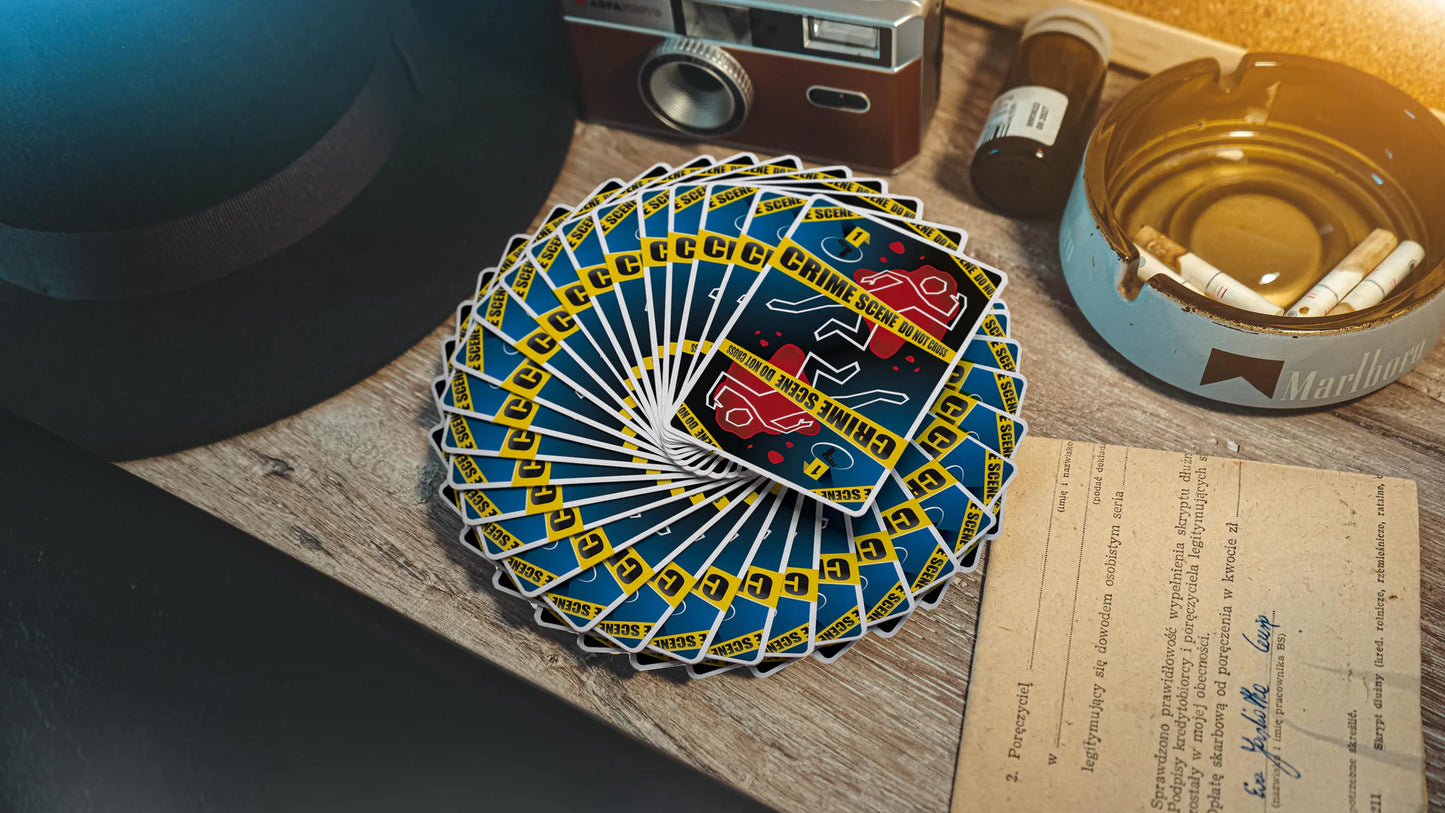 Cold Case (CSI) Playing Cards with Evidence Bag by EmilySleights52