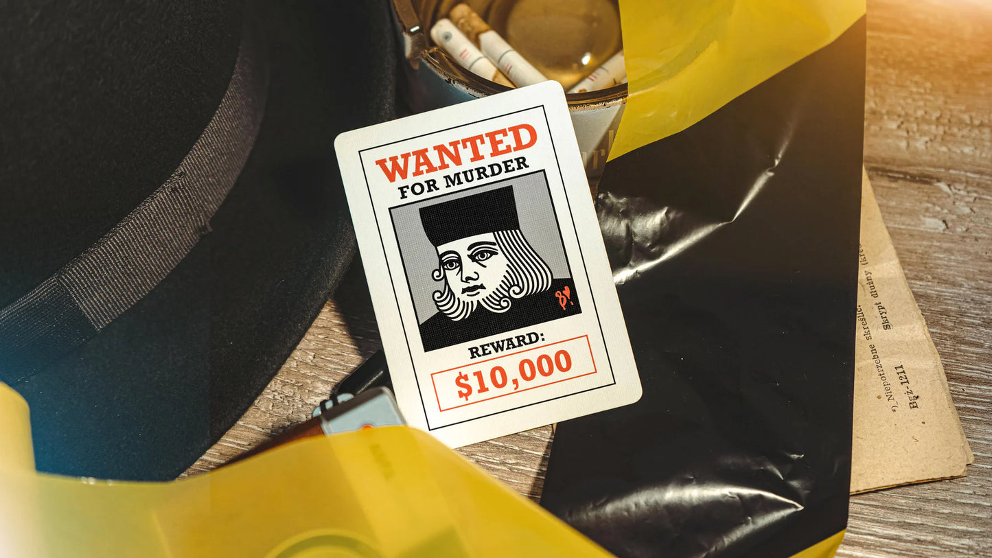 Cold Case (CSI) Playing Cards with Evidence Bag by EmilySleights52