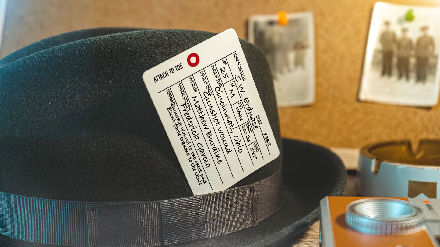 Cold Case (CSI) Playing Cards with Evidence Bag by EmilySleights52