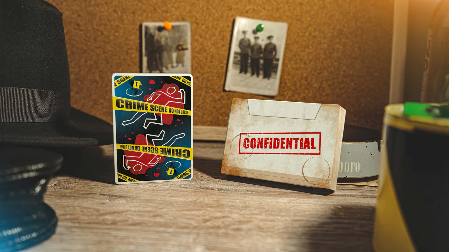 Cold Case (CSI) Playing Cards with Evidence Bag by EmilySleights52