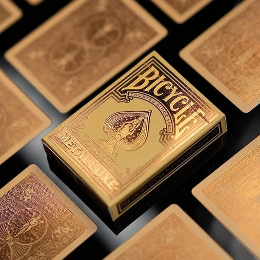 Bicycle® Metalluxe (Orange) Playing Cards