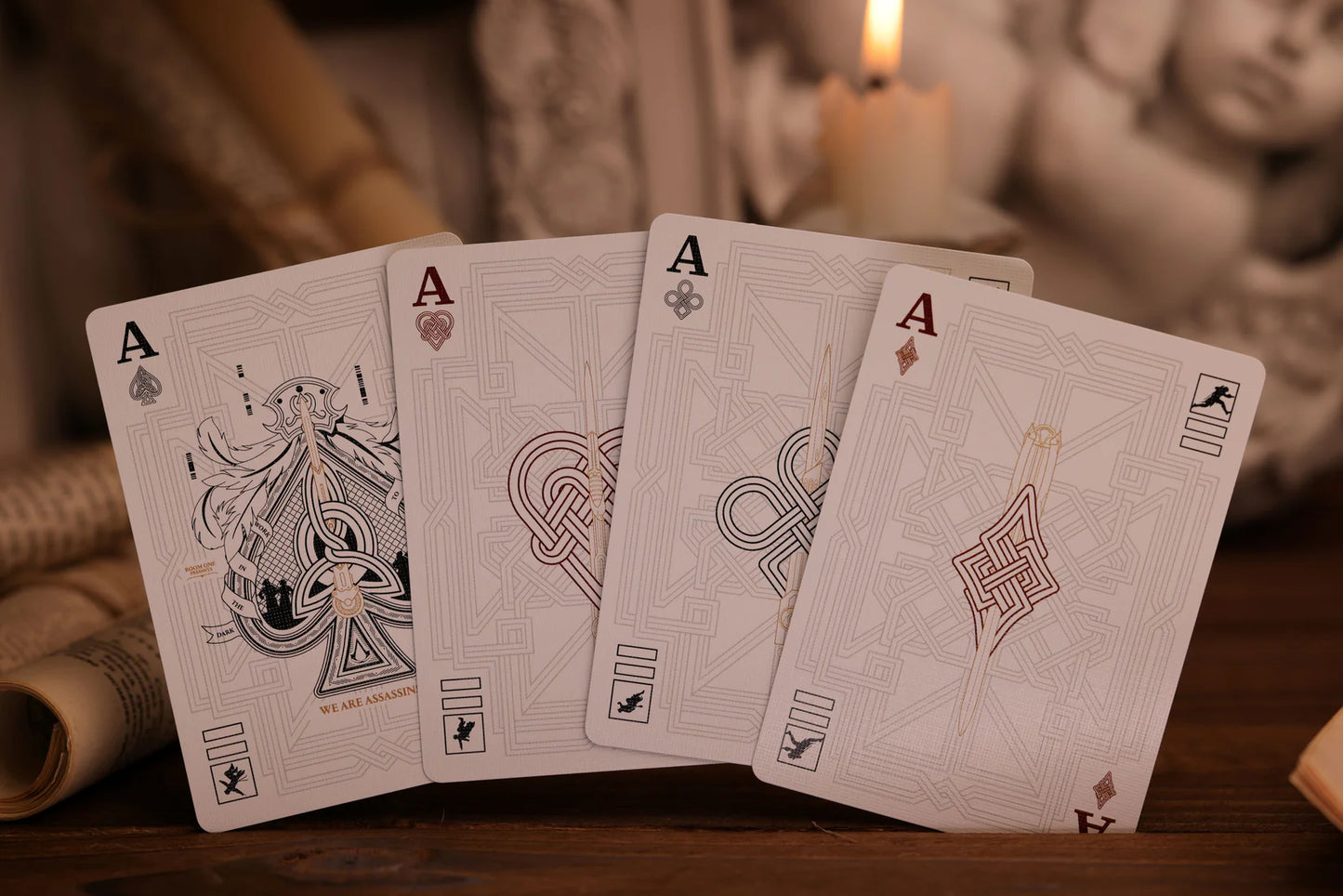 Assassin's Creed Legacy (Hidden Blade Black) Playing Cards By Room One