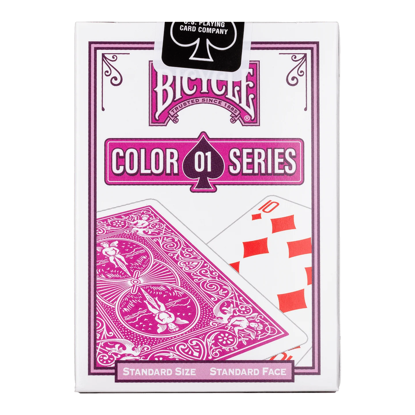 Bicycle® Rider Back (Colour Series 1 Berry) Playing Cards