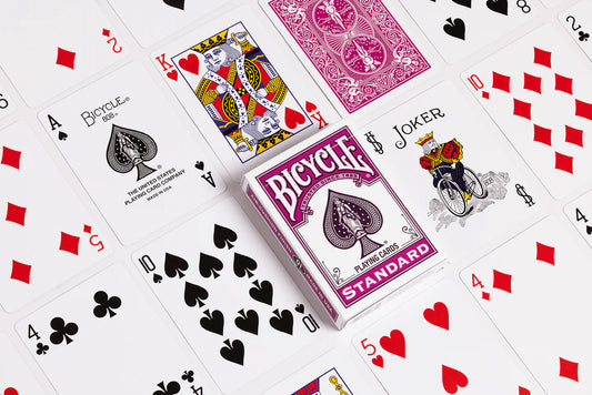 Bicycle® Rider Back (Colour Series 1 Berry) Playing Cards
