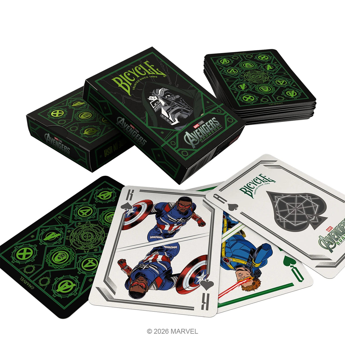 Cartes à jouer Bicycle® Reverse (rouges)