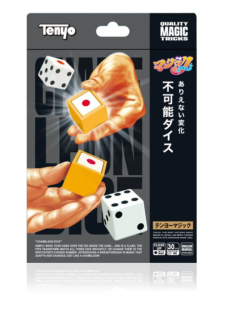 Chameleon Dice by Tenyo Magic
