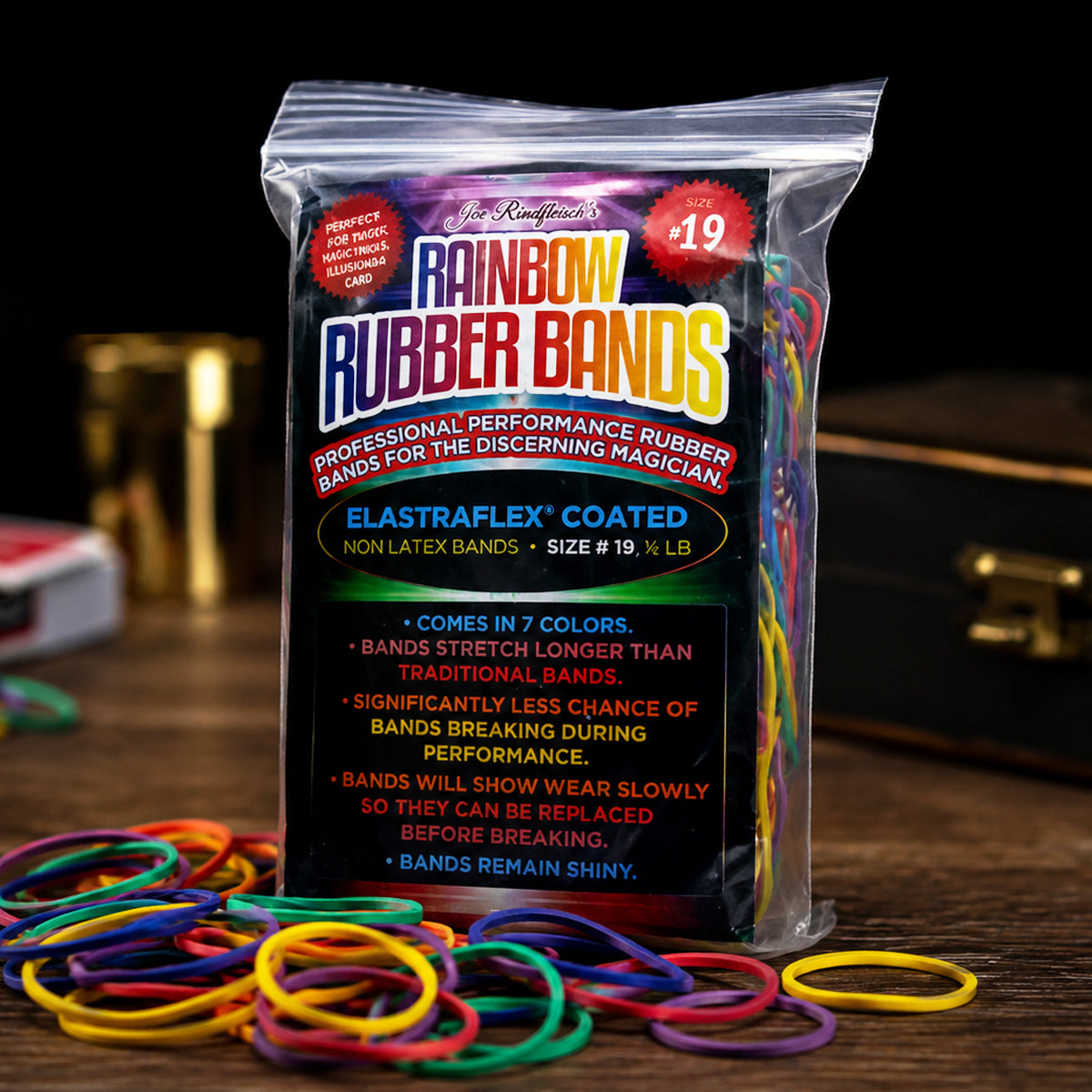 Rainbow Rubber Bands By Joe Rindfleisch's