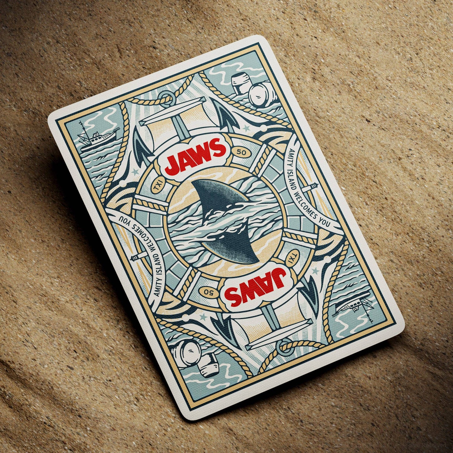 JAWS Playing Cards  By Theory 11