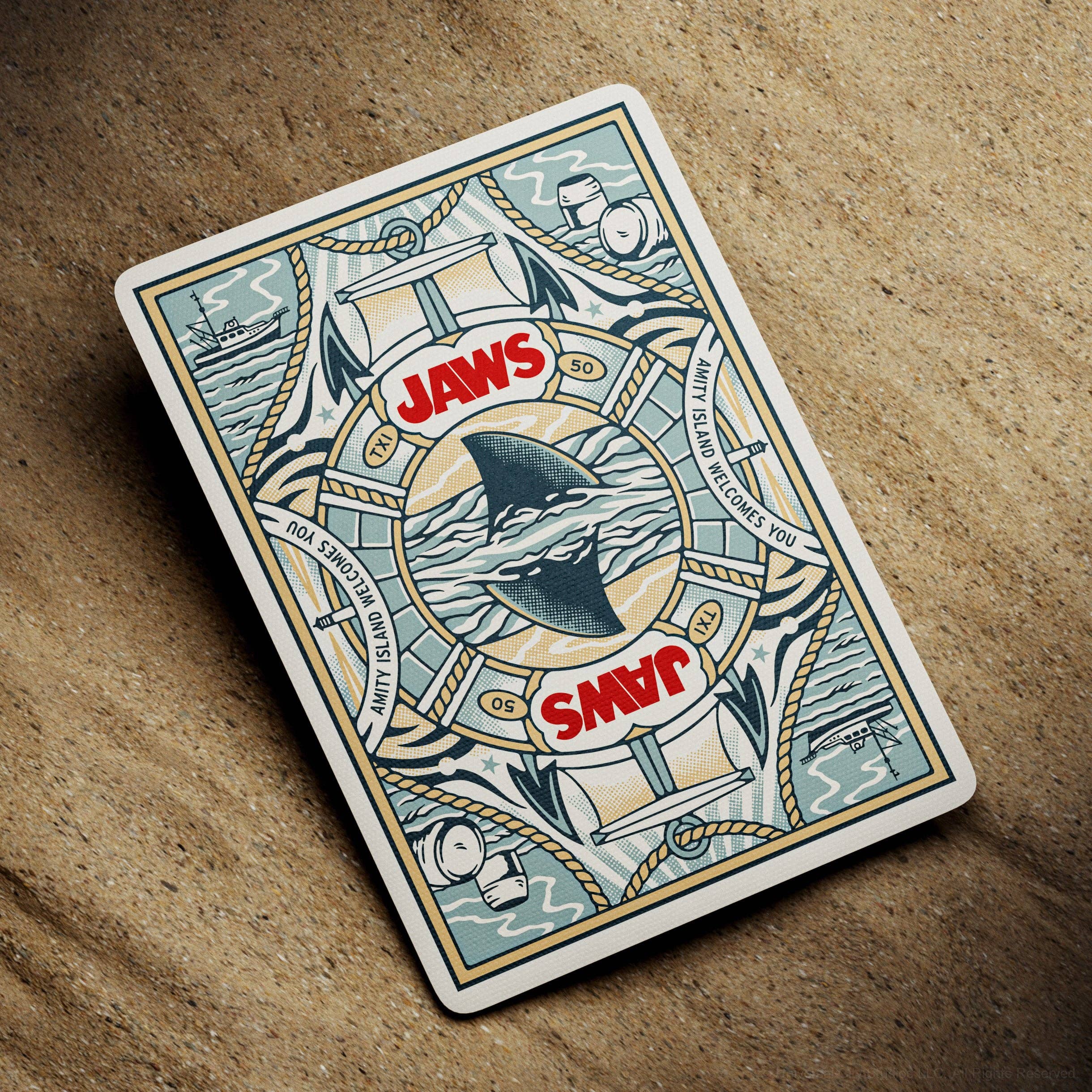 JAWS Playing Cards  By Theory 11