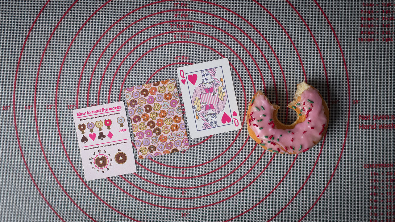 DeLand's Donut Shop (Marked) Playing Cards By Penguin Magic