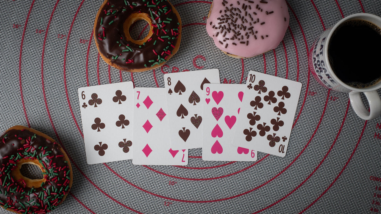 DeLand's Donut Shop (Marked) Playing Cards By Penguin Magic