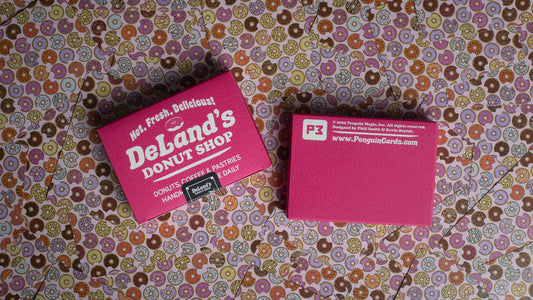 DeLand's Donut Shop (Marked) Playing Cards By Penguin Magic