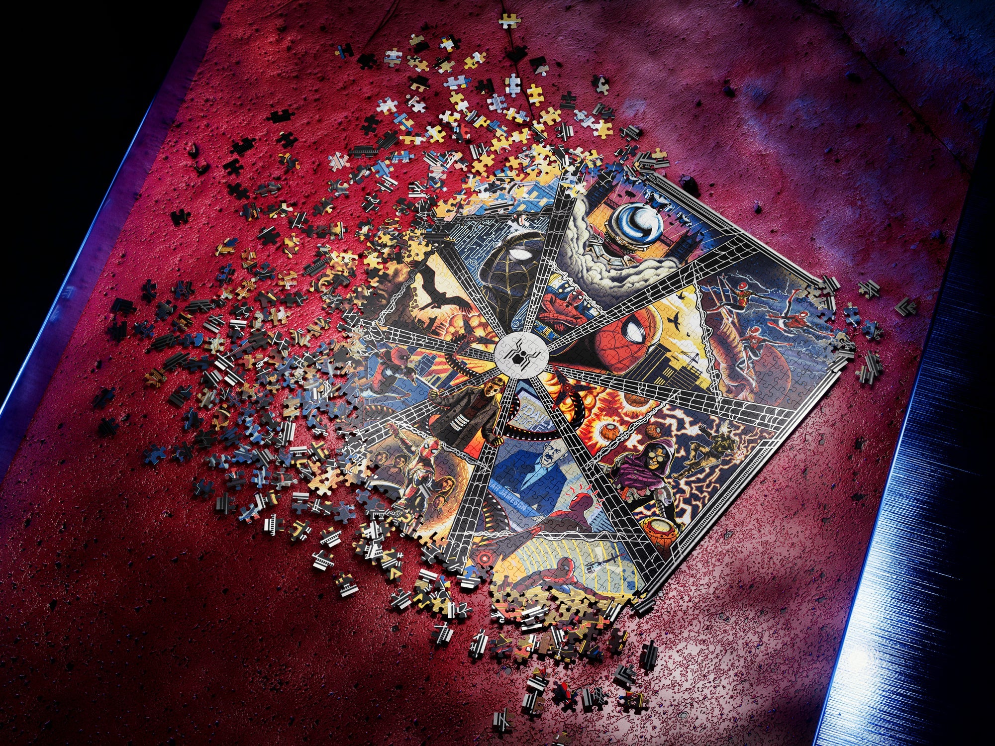 Spiderman Jigsaw Puzzle by theory11
