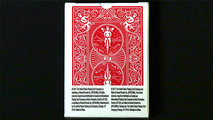 Mini Bicycle Cards (Red) Playing Cards