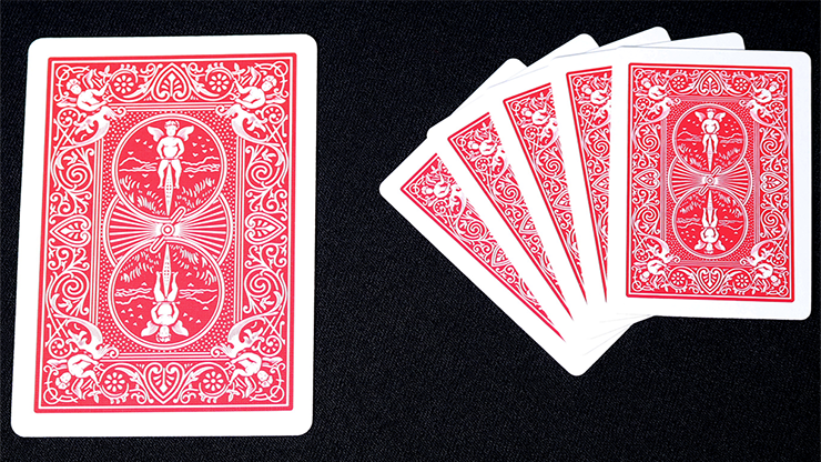 Mini Bicycle Cards (Red) Playing Cards