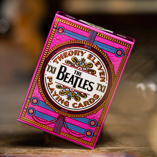 The Beatles (Pink) Playing Cards by Theory11