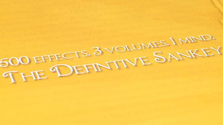 Definitive Sankey Volume 1 par Jay Sankey et Vanishing Inc. Magic