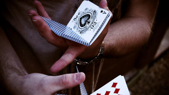 Bee (Blue) Playing Cards Printed by USPCC