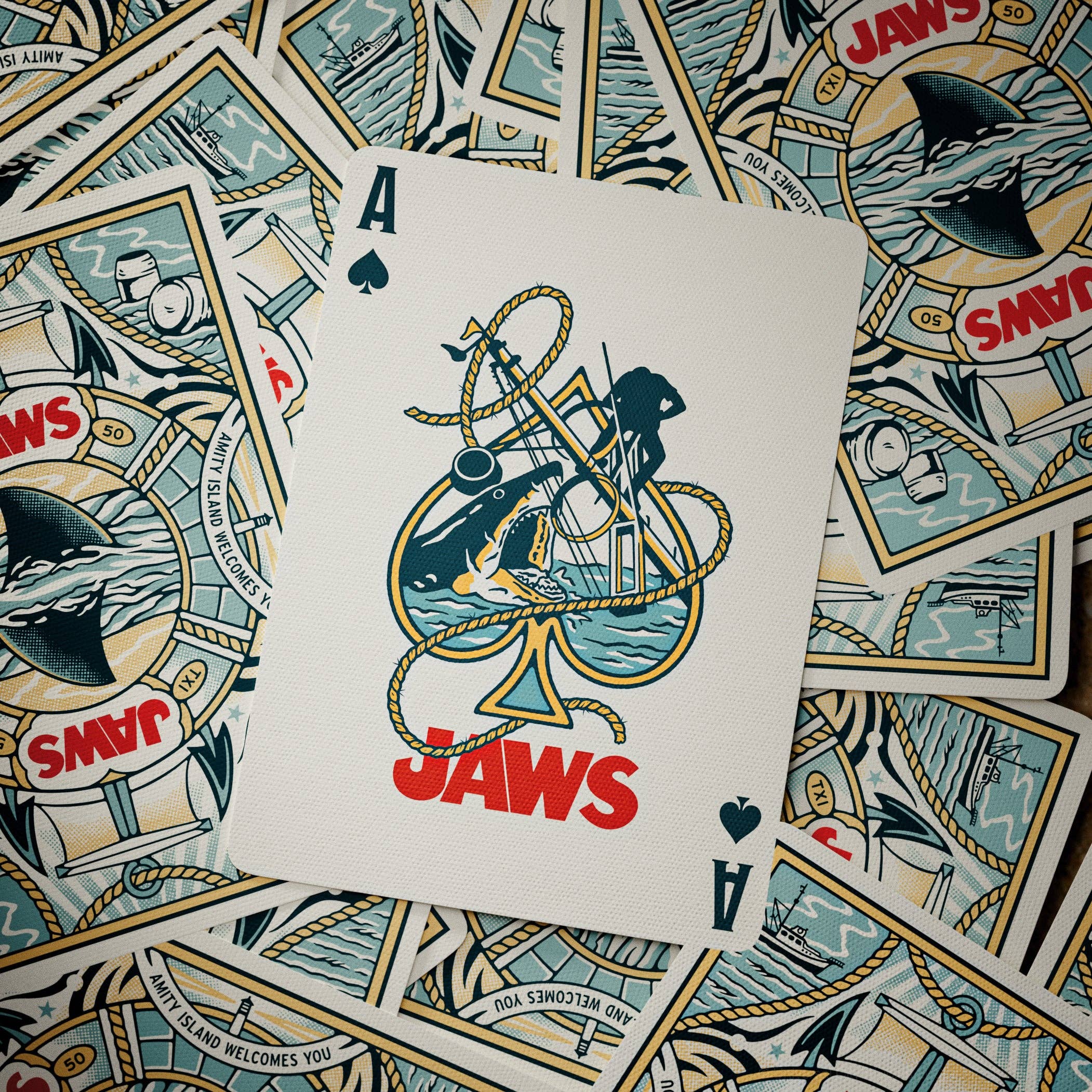 JAWS Playing Cards  By Theory 11