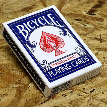 Bicycle® Maiden Back (Blue) Playing Cards