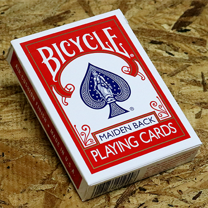 Bicycle® Maiden Back (Red) Playing Cards