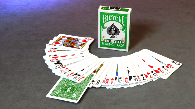 Bicycle® Invisible Deck (Green) Playing Cards