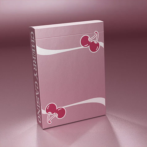 Cherry Casino (Flamingo Quartz Pink) Playing Cards By Pure Imagination Projects