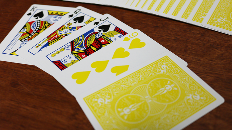 Bicycle® (Yellow) Playing Cards