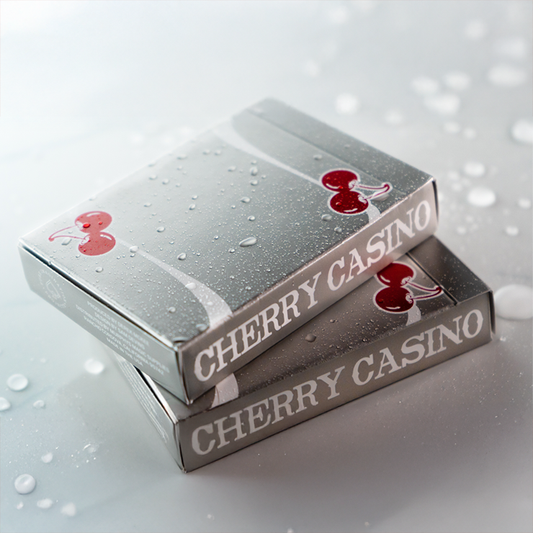 Cherry Casino (McCarran Silver) Playing Cards by Pure Imagination Projects