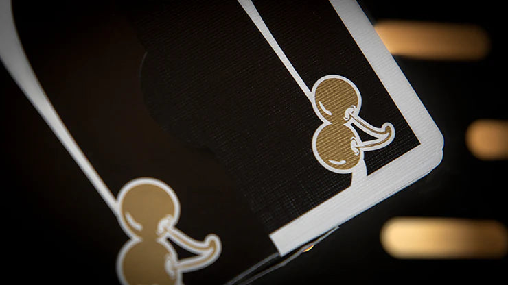 Limited Edition Cherry Casino (Monte Carlo Black and Gold) Numbered Seals Playing Cards