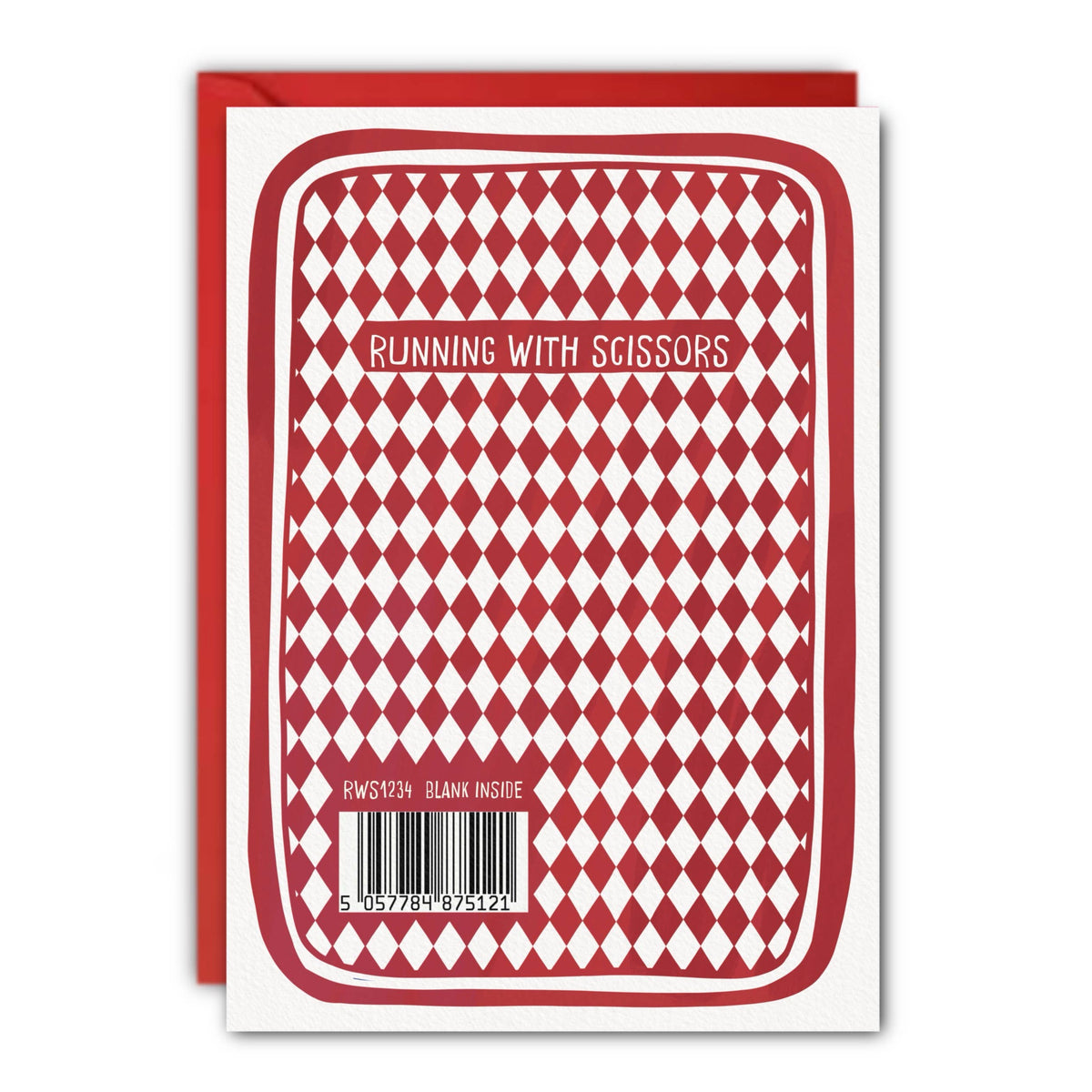 Rude Anniversary Card “Fancy A Shuffle?” Ace of Hearts : Cellophane wrapped