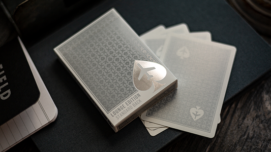 Lounge Edition in Hangar (Silver) by Jetsetter Playing Cards
