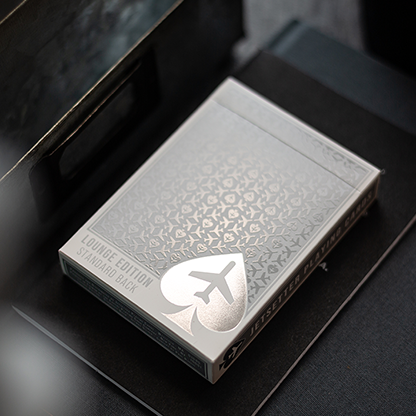Lounge Edition in Hangar (Silver) by Jetsetter Playing Cards