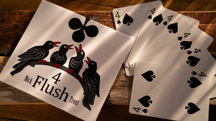 4 Flush (Red) by Nick Trost and Murphy's Magic