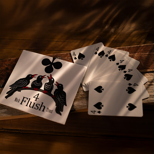 4 Flush (Red) by Nick Trost and Murphy's Magic