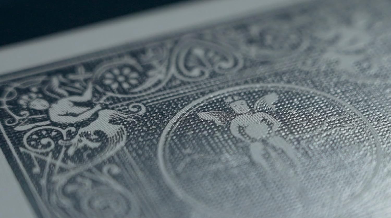 Bicycle® Metalluxe (Silver) Playing Cards