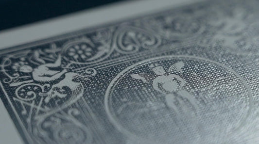 Bicycle® Metalluxe (Silver) Playing Cards