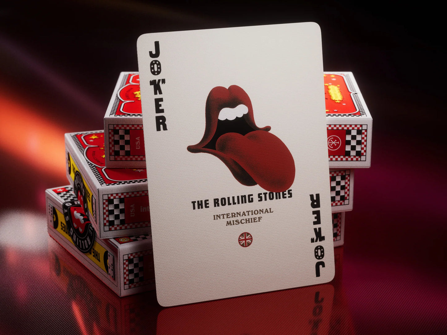 The Rolling Stones Playing Cards by theory11