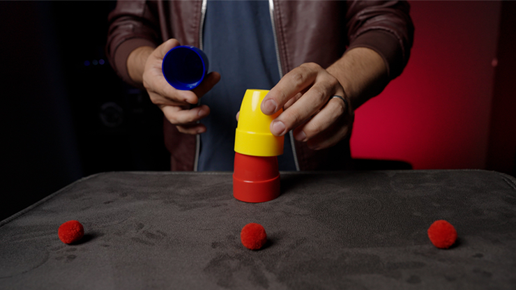 Cups and Balls Magic Trick by Apprentice Magic