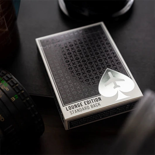 Lounge Edition unmarked (Tarmac Black) by Jetsetter Playing Cards